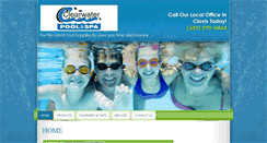 Desktop Screenshot of clearwaterpoolandspaclovis.com